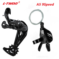 LTWOO A5 9 Speed Derailleur Bike Trigger Shifter Lever Rear Derailleur Groupset MTB Bicycle Derailleurs Switche Compatible SRAM