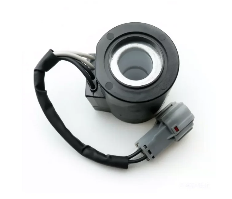 

Rotating push-pull four wire solenoid valve copper coil inner hole 18 height 59MM DSWL-G02 2C 7C forklift HP