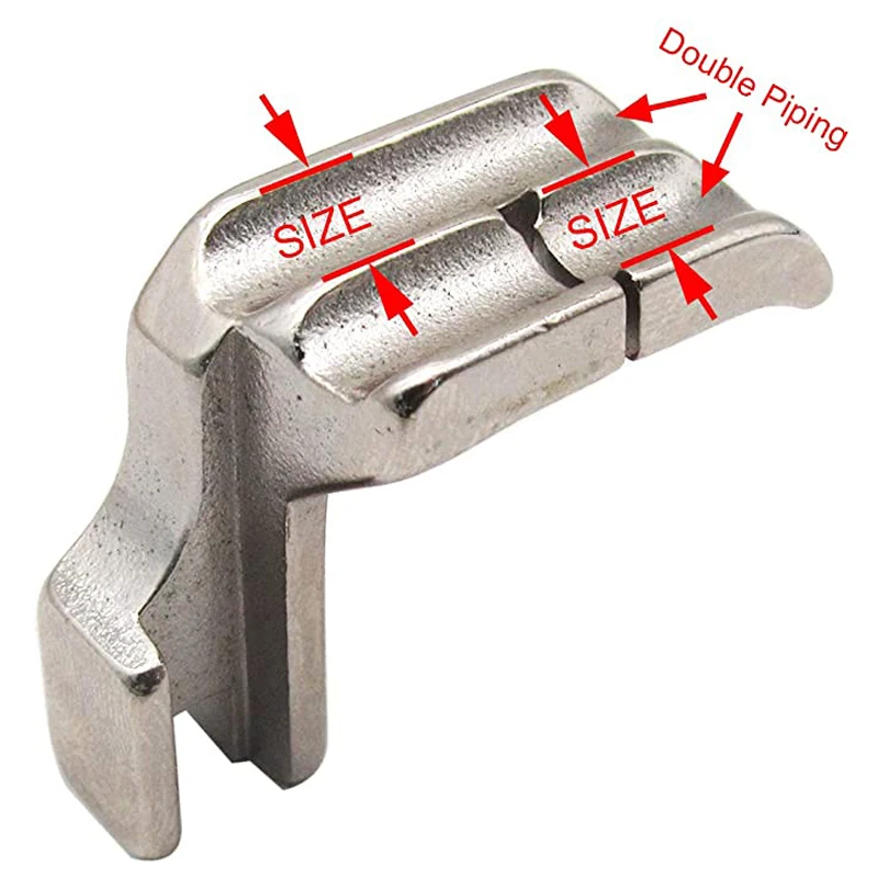 P69D Stopka do maszyny do szycia z wysokim trzpieniem i podwójnym uchwytem kompatybilna z JUKI DDL-5550 8300 8500 8700 9000 (1/8+3/16 +1/4)