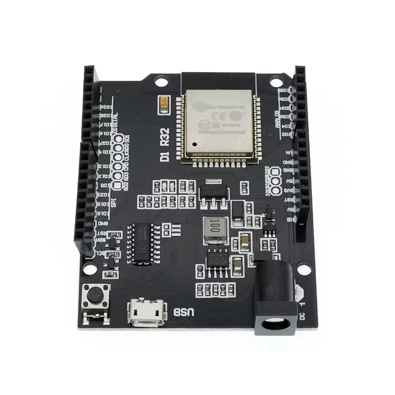 UNO D1 R32 WiFi + Bluetooth ESP32 Modules With CH340G 4MB Flash Memory For Wemos D1 Mini Development Board For Arduino