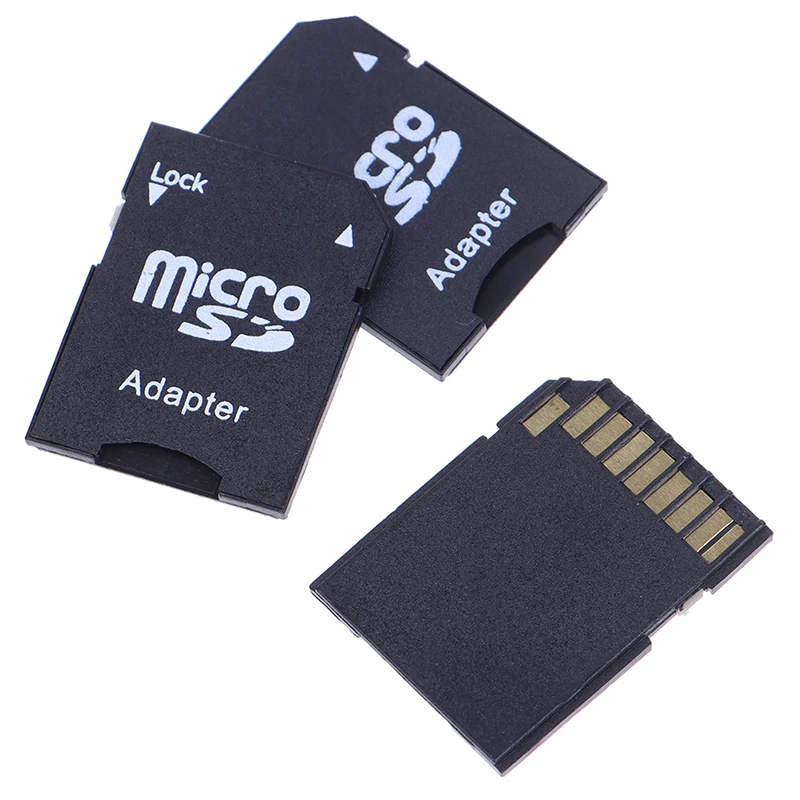 Adaptador de tarjeta de memoria Micro SD TransFlash TF a SD SDHC, convertidor para teléfonos, tabletas, memoria para almacenamiento interno de