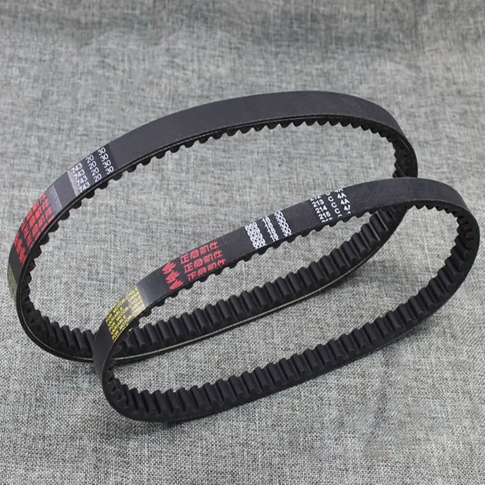 High Quality Black Pedal Motorcycle Belt 2 Styles 50 125 GY6125 E-bike Parts Motorcycle Accessories