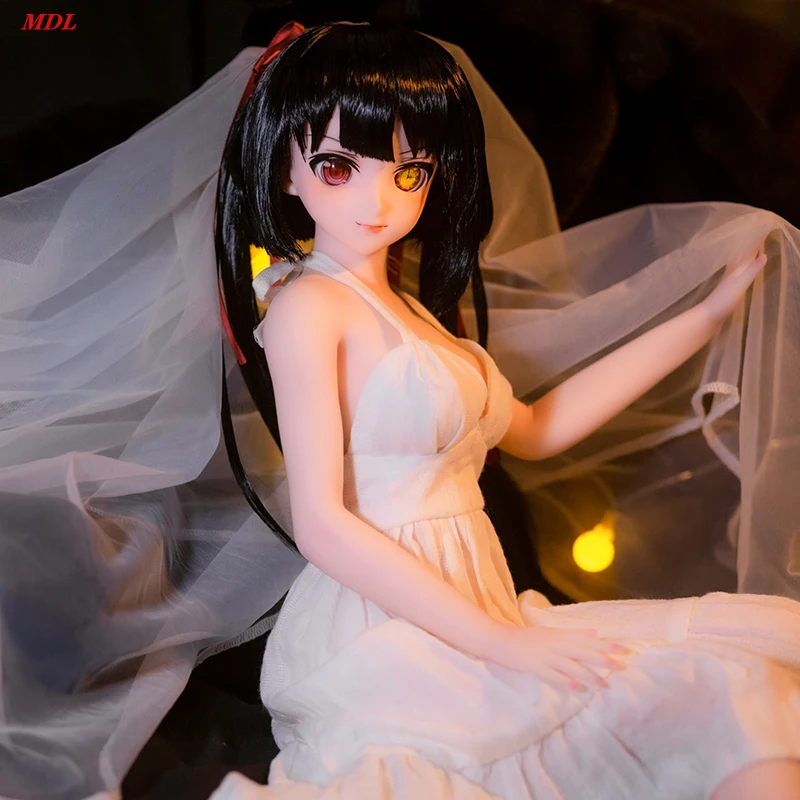 MDL 60CM Anime Doll Figura umanoide in silicone Animazione di alta qualità Figura digitale Giunti regolabili