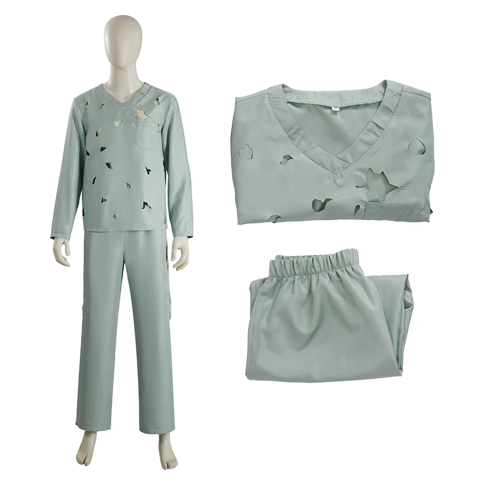 فيلم البراغي من الرعد ترقب تأثيري حلي النسخة التالفة الكبار الرجال لعب الأدوار السراويل العليا وتتسابق هالوين كرنفال حفلة البدلة