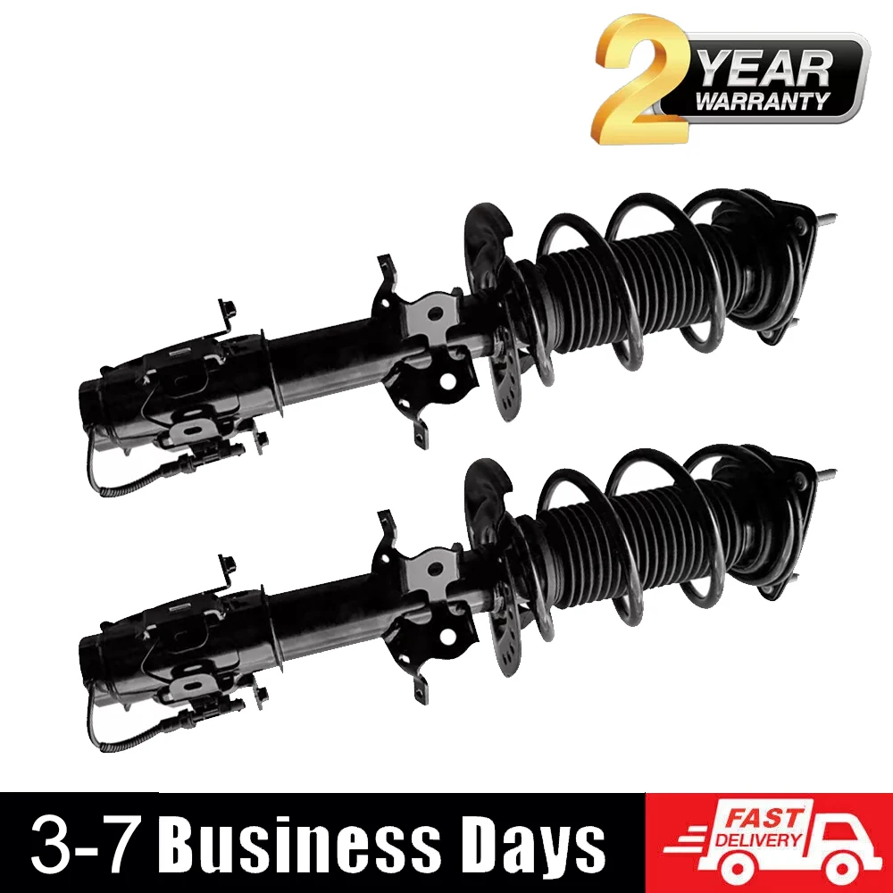 

2x Front Shock Absorber Strut Assys Magnetic For Ford Mustang Shelby GT350