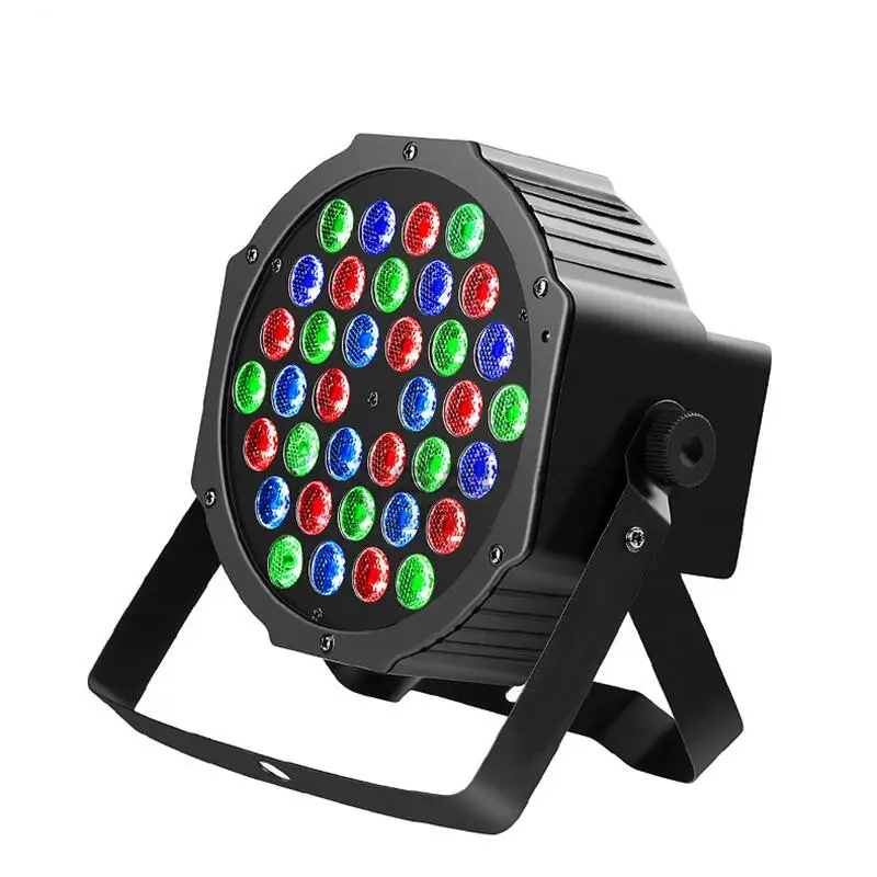 Reflector Par LED plano RGBW, 36x3W, para DJ, iluminación de escenario, KTV, Disco, DJ, DMX512, Lámpara decorativa Fast delivery