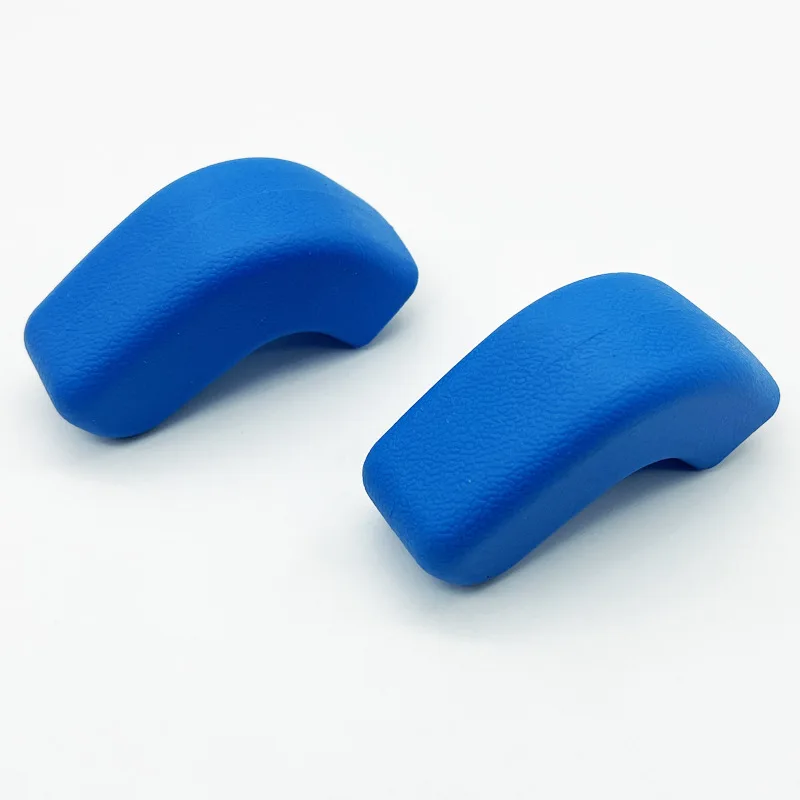 Immagine 6: Coperture per Ganci di Traino (2 Pezzi) per Jeep Wrangler JK JL Gladiator JT 2007-22, Aggiunge una Presa Ammortizzata per il Recupero con Cinghia di Traino (Rosso/Blu)