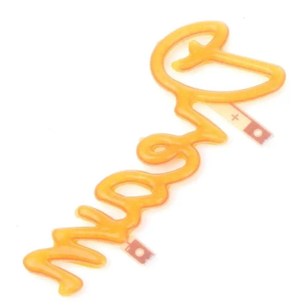 Home Decoration 3V LED Edison Filament Flexible Micro Diode Light Filament Creative Cartoon Bulb Filament Ambient lighting