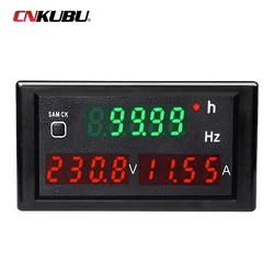 DL69-2059 220V380V high precision multifunctional digital display meter AC voltage ammeter frequency meter time