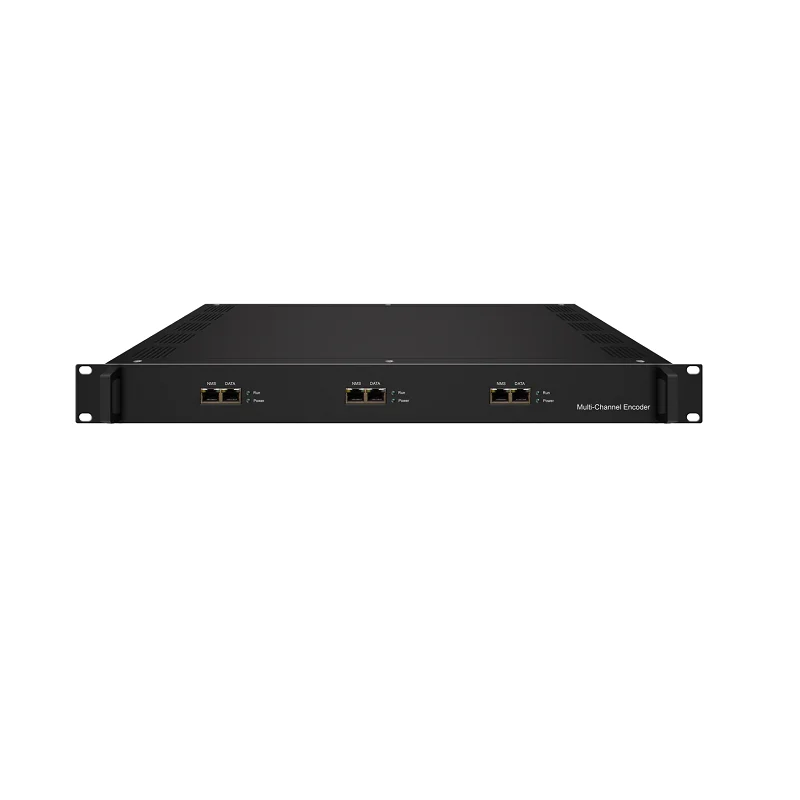 New IP Encoder for System H.264/H265 Video Encoding HD 16 Channels 24 Inputs Rack Mount Multicast/Unicast Web Management 5-Year