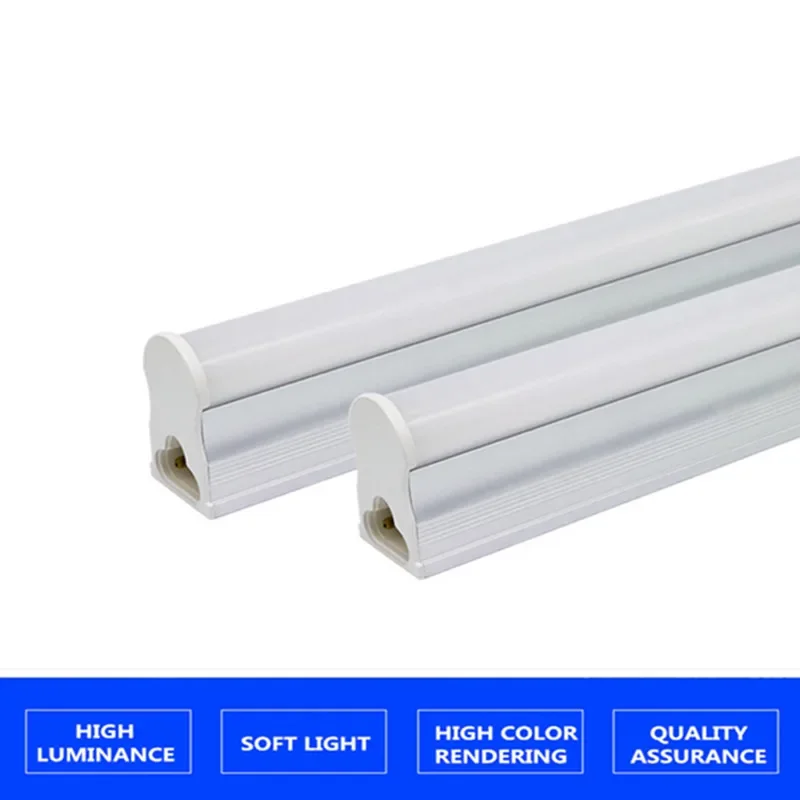 Pop LED Tube T5 Lamp 220V 230V 240V PVC Plastic Fluorescent Light Tube 30cm 60cm 6W 12W LED Wall Lamp Warm Cold White