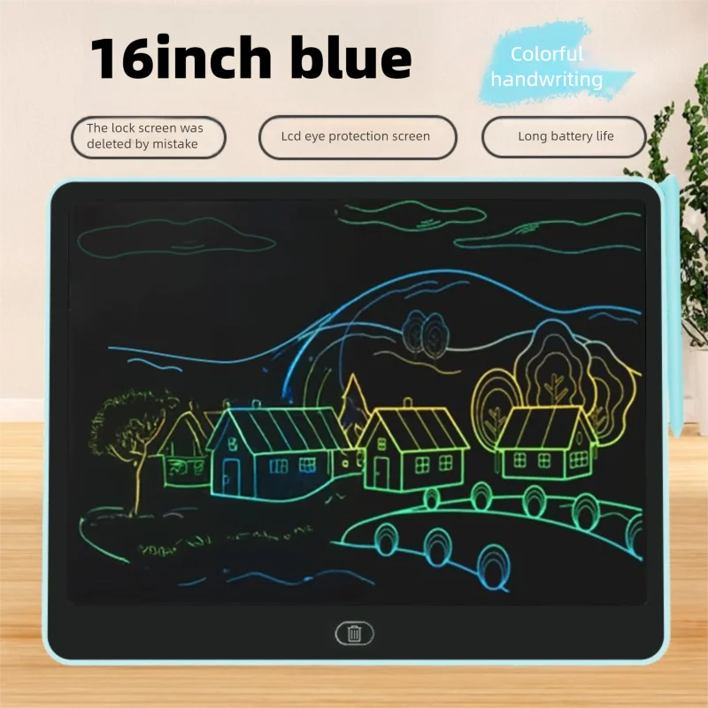 16 inch horizontal LCD handwriting board toy erasable drawing board children's graffiti board drawing board