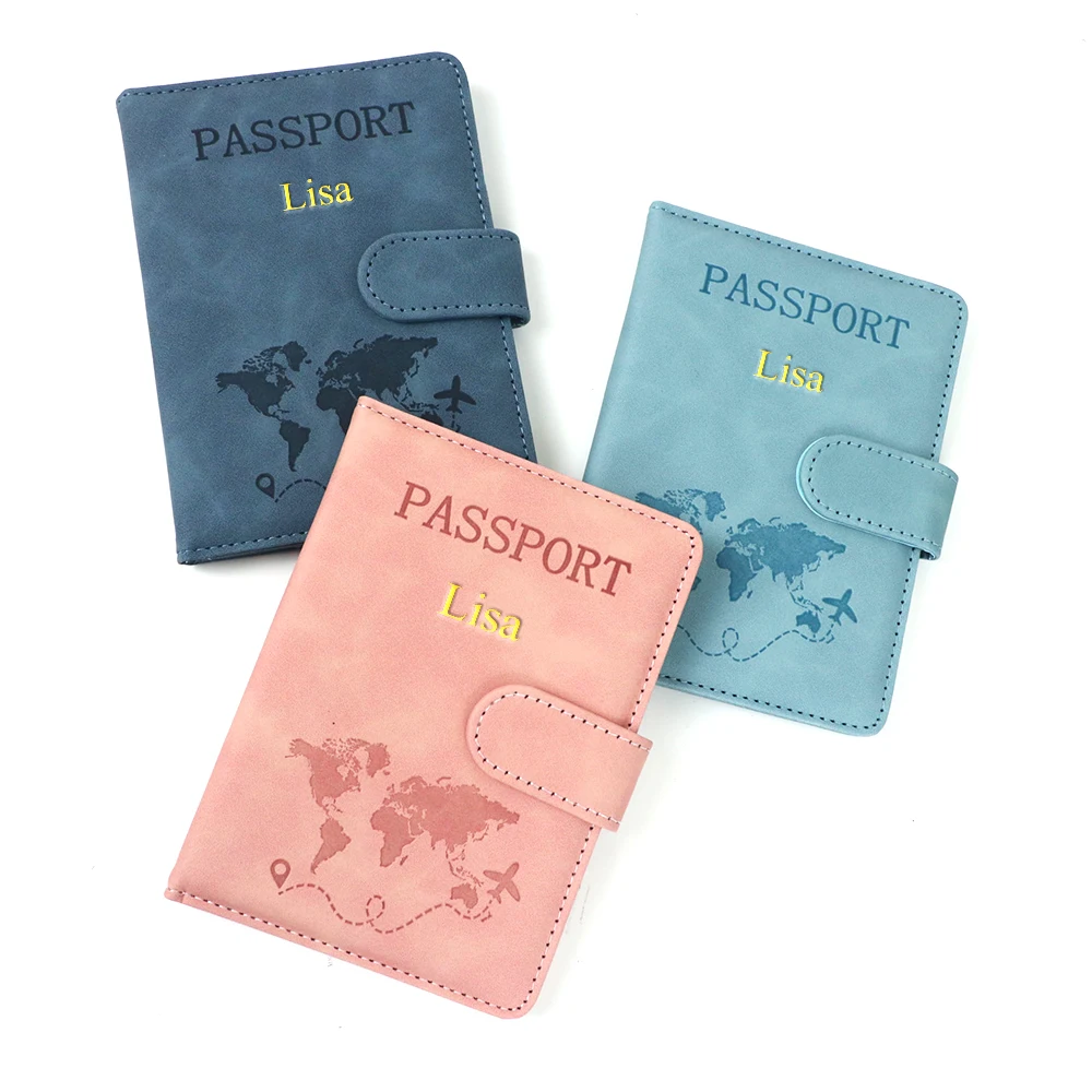 Personalisierte PU-Magnetverschluss RFID Multifunktionale SIM-Karten-Tragetasche für Reisepass, Karte, Ticket-Organizer-Tasche – Detail 6