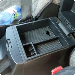 For Toyota Hilux VIGO Fortuner Innova 2004-2014 Car Center Console Armrest Storage Box Tray Car Accessories