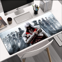 Assassins Creed Gaming Mouse Pad XXL Large Mousepad for PC Gamer Desktop Decoration Office Mouse Mat Laptop Deskmat Keyboard Rug