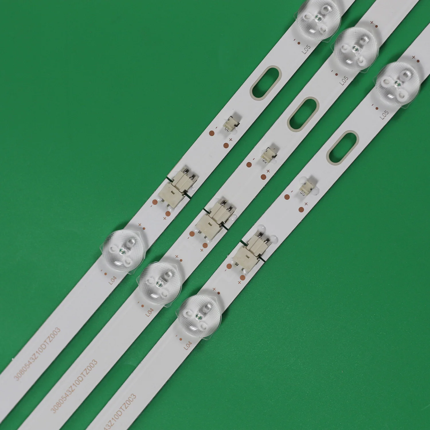 3pcs LED backlight strip para 43 "TV Starwind LED43SA300 MS-L3300 V3 PA-43TDSA MS-L2392 V2 SST-4350C SJ.CX.D4300402-3030ES-M