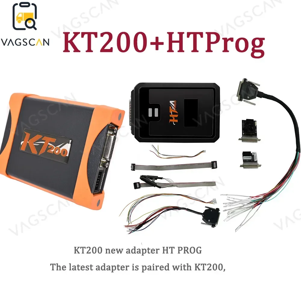 KT200 Latest Clone Adapter HTprog Support multi-ECU model Cloning write ECU DTC Code OBD/BOOT/BDM/JTAG Read and Write/MultIple