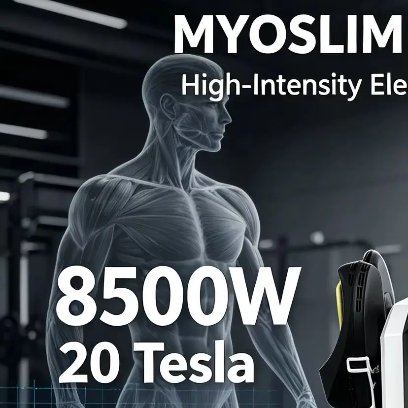 8500W 20T MYOslim HI‑EMT Body Sculpt Machine Buttocks Lifting Body Contouring Muscle Building Salon Beauty Equipment