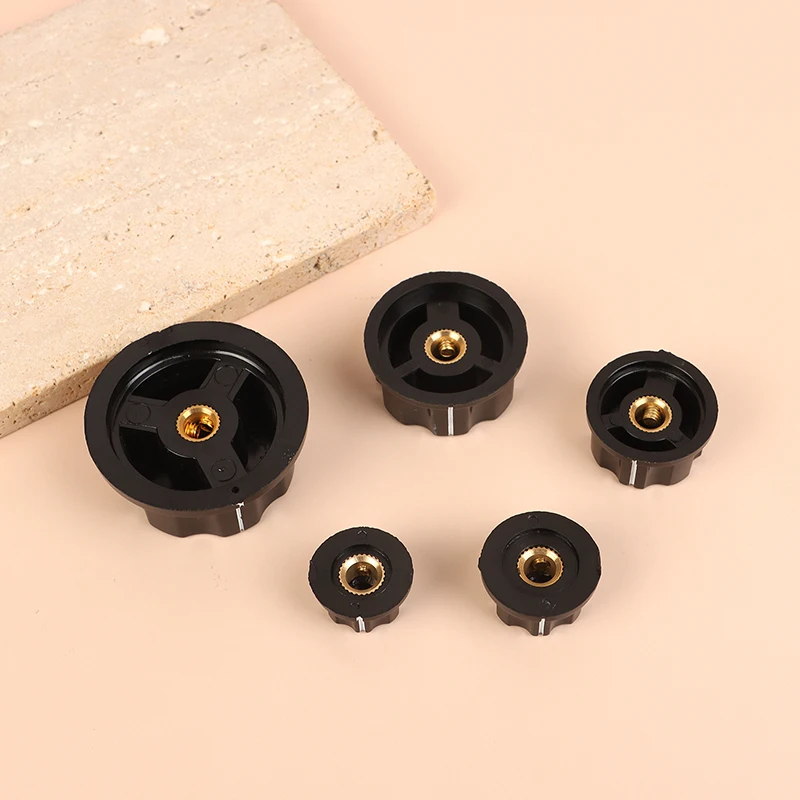 1Pc Potentiometer Knob Kit For Hole 6mm Dia MF-A01 MF-A02 MF-A03 MF-A04 MF-A05 Rotary Switch Electronic Knobs Caps