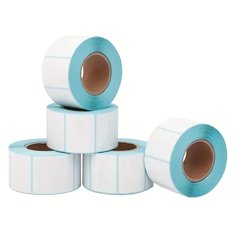 

20-100mm Multi-Size Thermal Sticker Paper Waterproof Barcode Labels No Carbon Required POS/Supermarket/Shipping Adhesive Tags