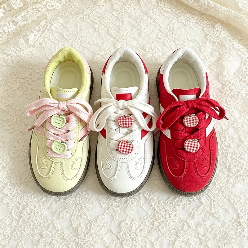 Mesh Sneaker Women - 2026年秋 厚底 多機能 レディース ホワイトスニーカー 学生用