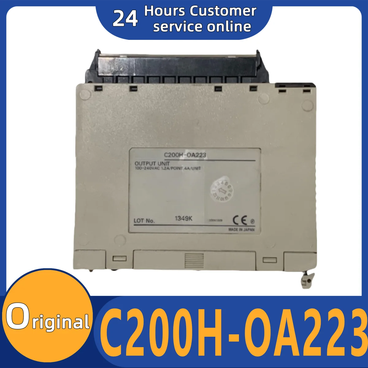 

Совершенно новый оригинальный модуль Φ C200H-OA223 C200H-OA222 C200H-PID03