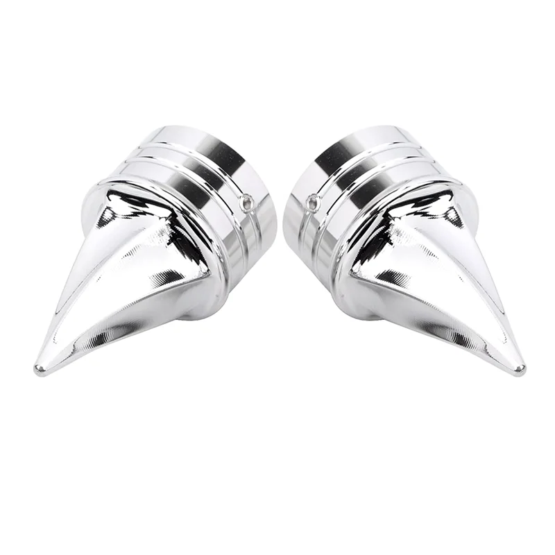 Better-Chrome Front Axle Cap Nut Covers For Electra Street Glide Dyna Low Rider