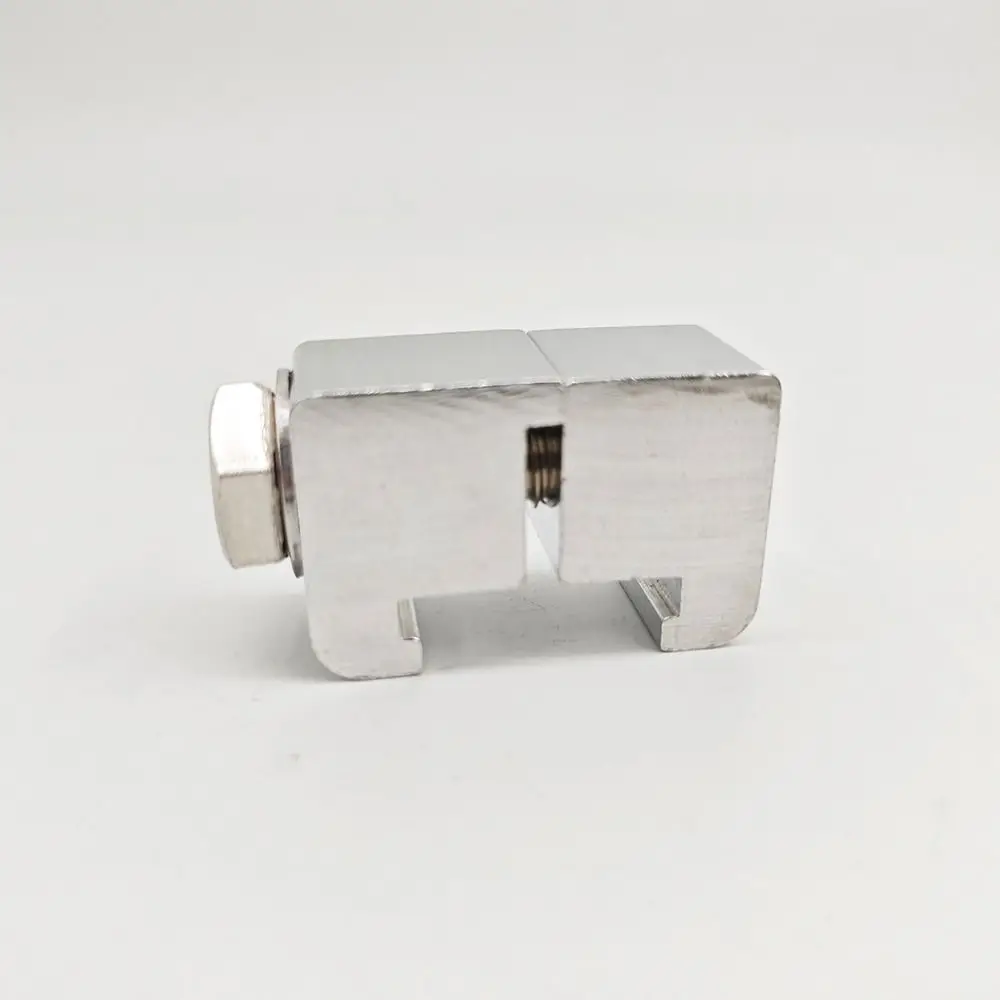 1Pcs M8 M10 M12 ISO Vacuum Flange Clamp Aluminum Alloy Single Double Wall Vacuum Flange Caliper Stainless Steel Bolt