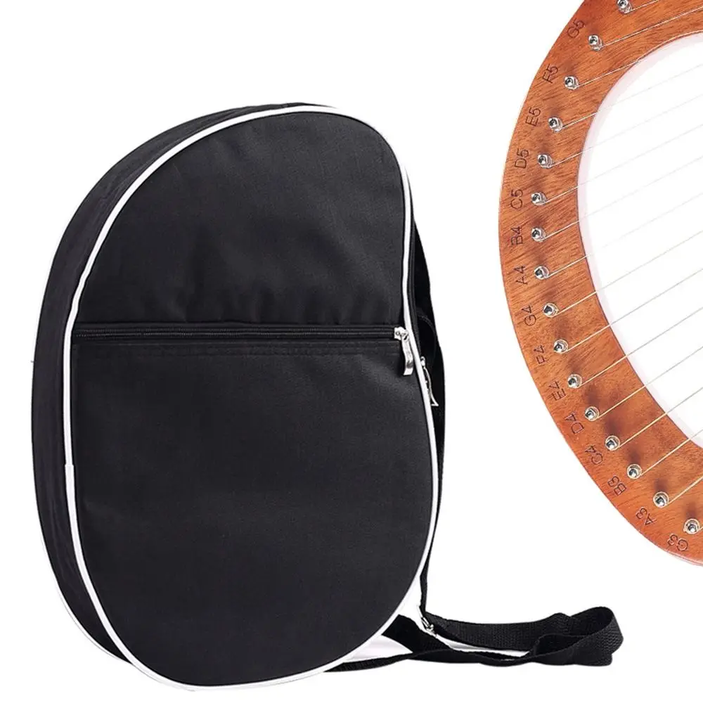 Universal Lyre Harp Bag 10/16/19 Strings Zipper Lyre Storage Bag Case Portable Waterproof Lyre Harp Handbags School