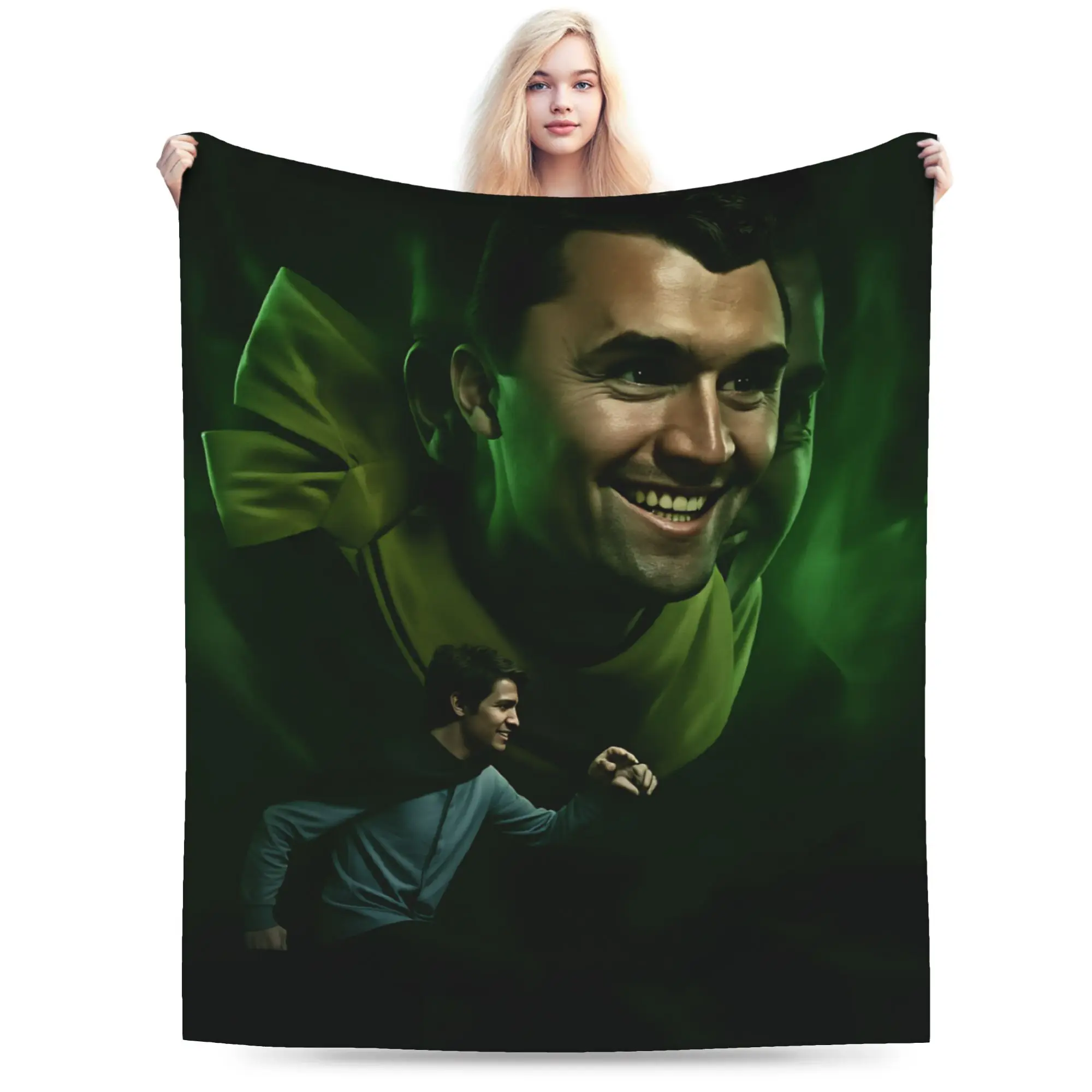 Charlie Kirk Funny Meme Throw Blanket Warm Cozy Print Blankets  For Outdoor Picnic Flannel Bedspread Bed Cover