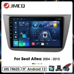 JMCQ Wireless Carplay Android Auto Car Radio For Seat Altea 2004 2005 2006 2007 2008 - 2015 Multimedia GPS autoradio 4G WIFI DSP