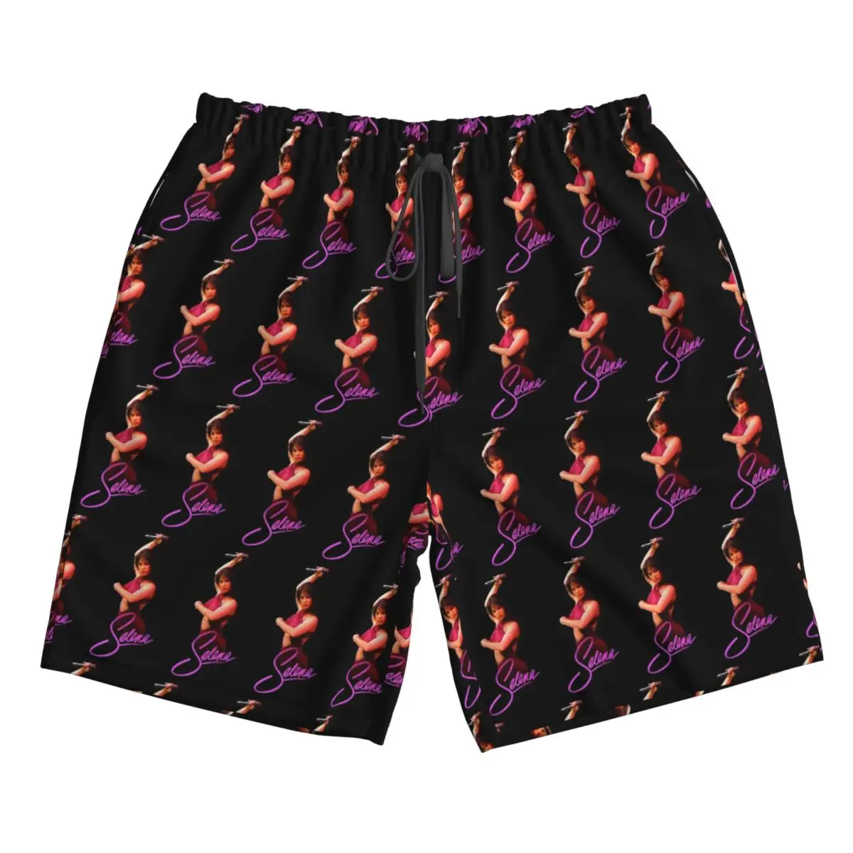 

Popular Selena Quintanilla Singer Trunks Beach Board Shorts Casual Quick Dry Swim Summer Men Pants