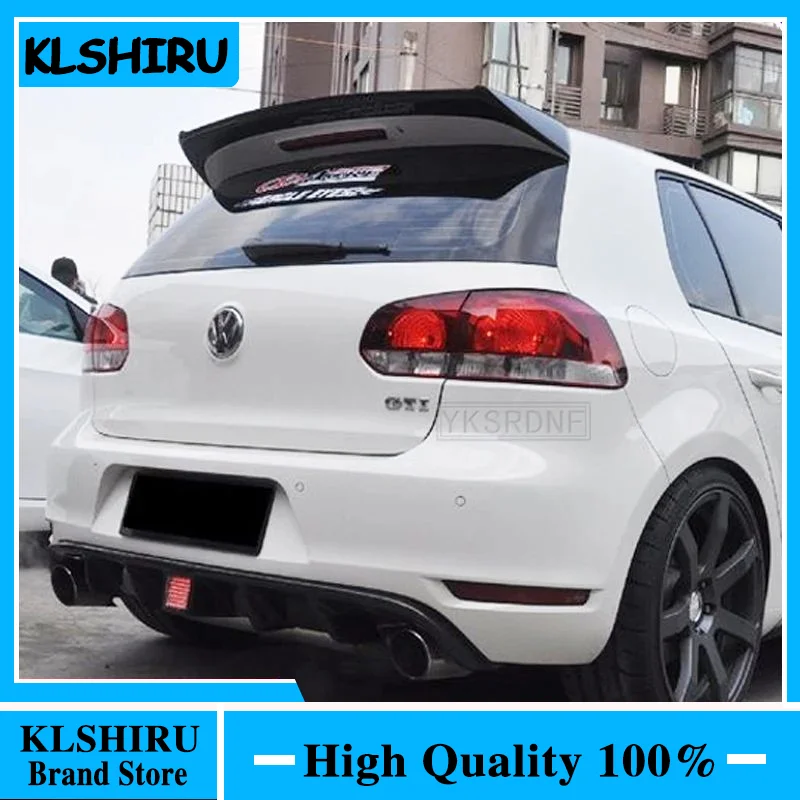 Auto Styling für Volkswagen VW Golf 6 MK6 GTI R GTI/R20 Spoiler 2008-2013 ABS Kunststoff Heckdach
