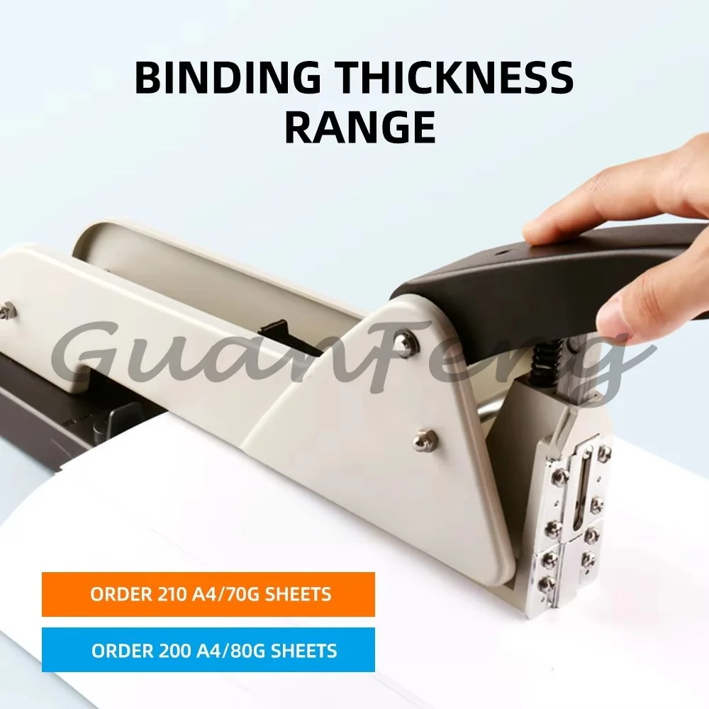5000 Long Arm Stapler, Heavy Duty Saddle & Center Seam Stapler, Ultra Long Reach Book Binding Tool