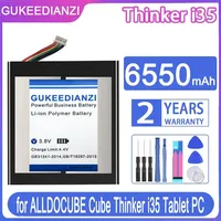 GUKEEDIANZI Replacement Battery 6550mAh for ALLDOCUBE Cube Thinker I35 Tablet PC Batteries + Free Tools