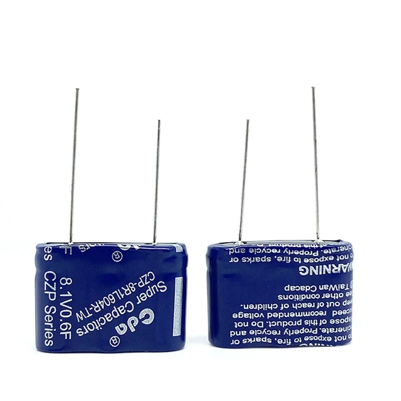 CZP Super Capacitors CDA DA Type 8.1V 0.6F CZP-8R1L604R-TW Ultra Capacitor Farrah SuperCapacitors