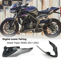 For Triumph Street Triple 765 RS 765RS 2017-2022 Motorcycle Engine Lower Spoiler Body Bellypan Fairing Protector Chassis Shield