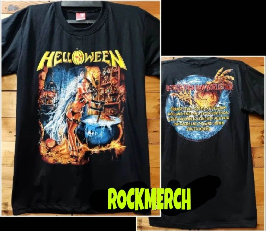 أزياء الهالوين/KAOS المعدنية/الفرقة/الروك للرجال والنساء، أزياء كاجوال مريحة بأكمام قصيرة للشارع #1