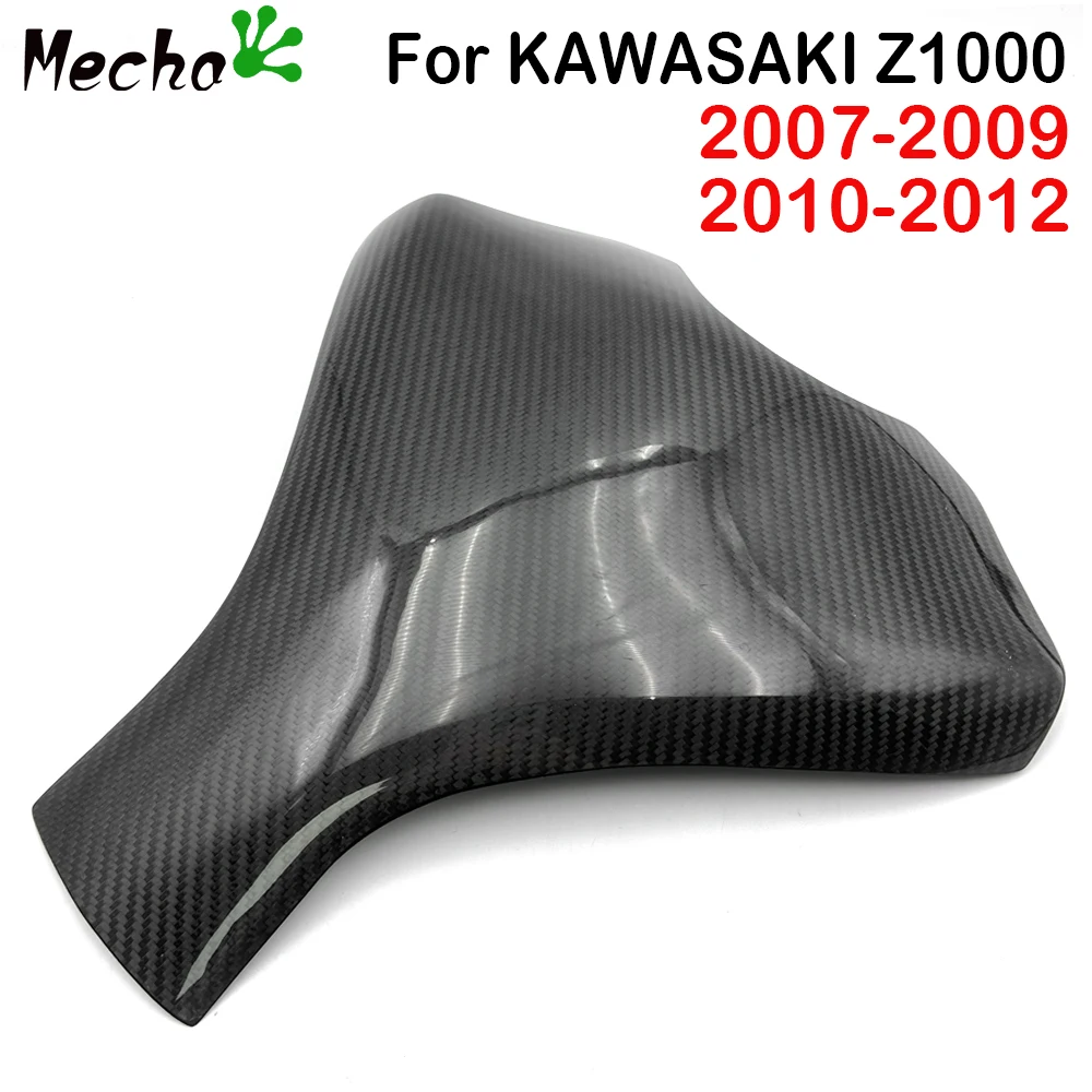 For KAWASAKI Z1000 Z 1000 2007-2009 2010-2013 2012 2011 2008 Motorcycle Carbon Fiber Fuel Gas Tank Cover Protector