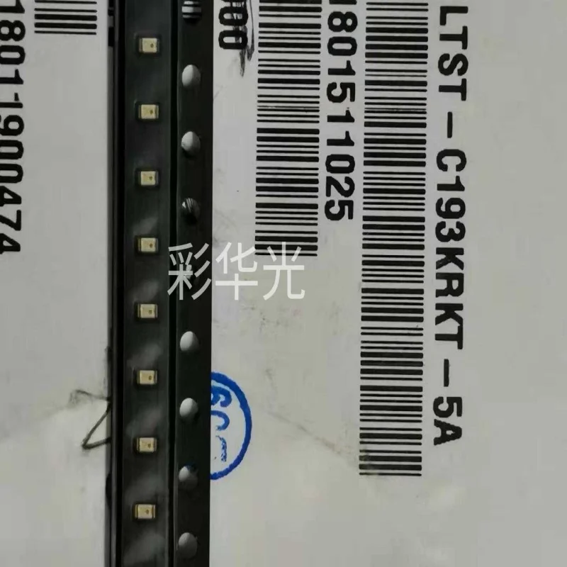 

100PCS/new original LTST-C193KRKT-5A 0603(1608) red super bright LED ultra thin 0.4t thickness