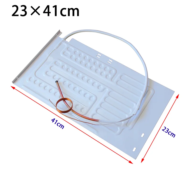 41×23cm Aluminum Evaporator Plate Refrigerator Blown-type Cooling Plate with Capillary Tube Refrigeration Spare Parts