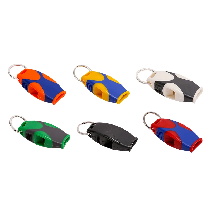 1 Referee match PE teacher special high frequency survival plastic non-core whistle