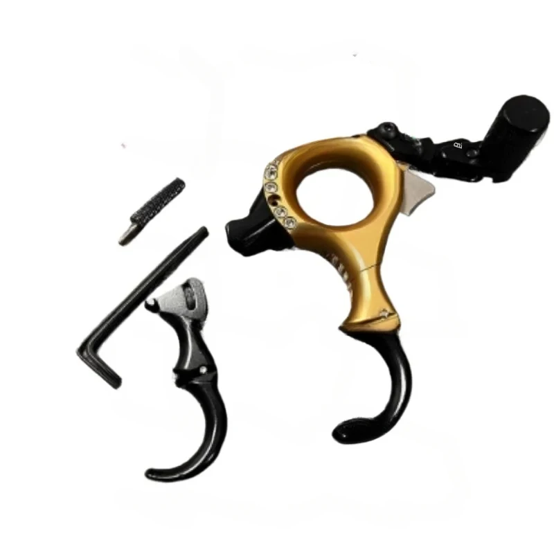 Three Four Finger Interchangeable Grip Brass Plate Metal Dispenser