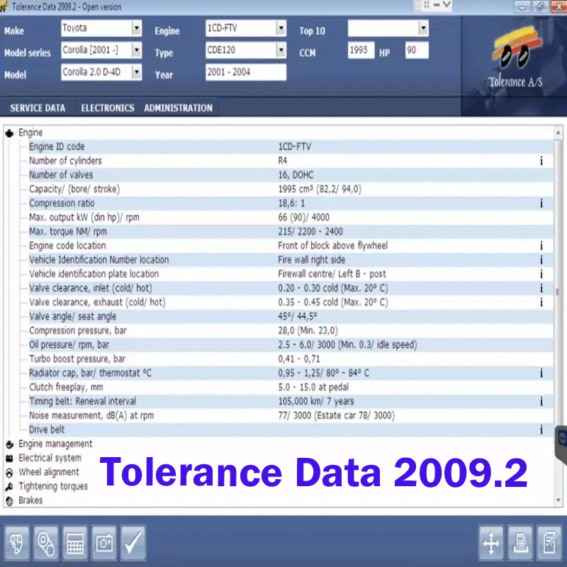 Tolerance Data 2009.2 Auto Repair Data with Keygen 2009.2 Unlimited Installation auto repair Program Diagnostic Software link