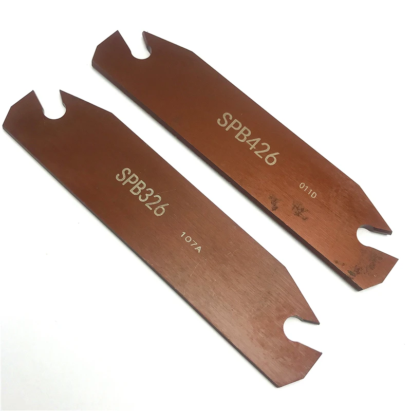 1pcs SPB26-2 SPB26-3 SPB26-4  SPB32-2 SPB32-3 SPB32-4 SPB32-5 CNC External cutting blade For grooving tools SP200 SP300 SP400