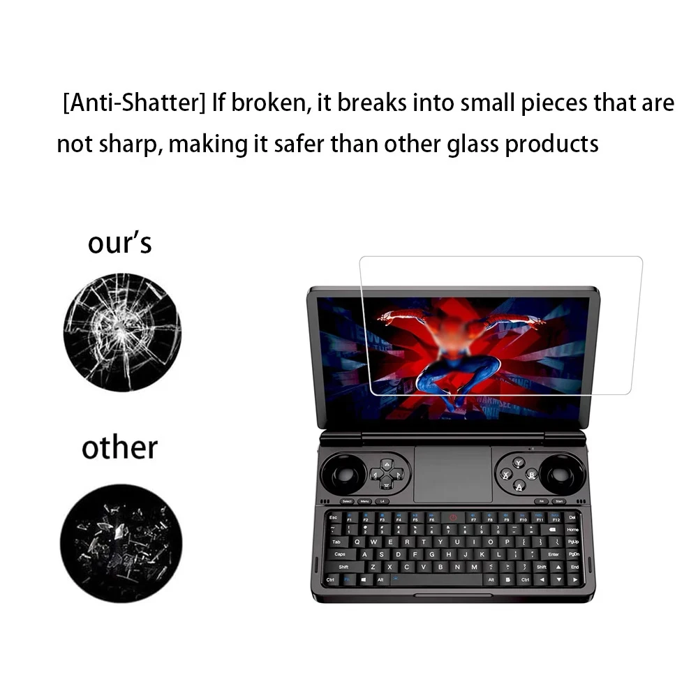 For GPD Win Mini Player Games Tempered Glass Protective for GPD Win Mini 9H HD Screen Protector Film