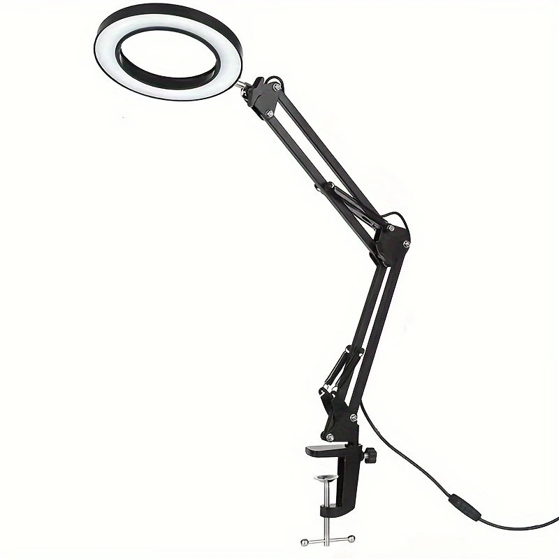 

15X Magnification led Table Lamp With Adjustable Arm And