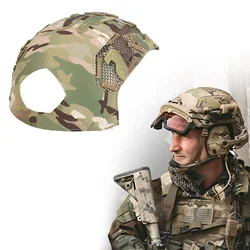 Helmet Cover for Tactical FAST SF High Cut Helmet,Camouflage Accessories for Military Shooting Helmet In Size M/L,500D Nylon