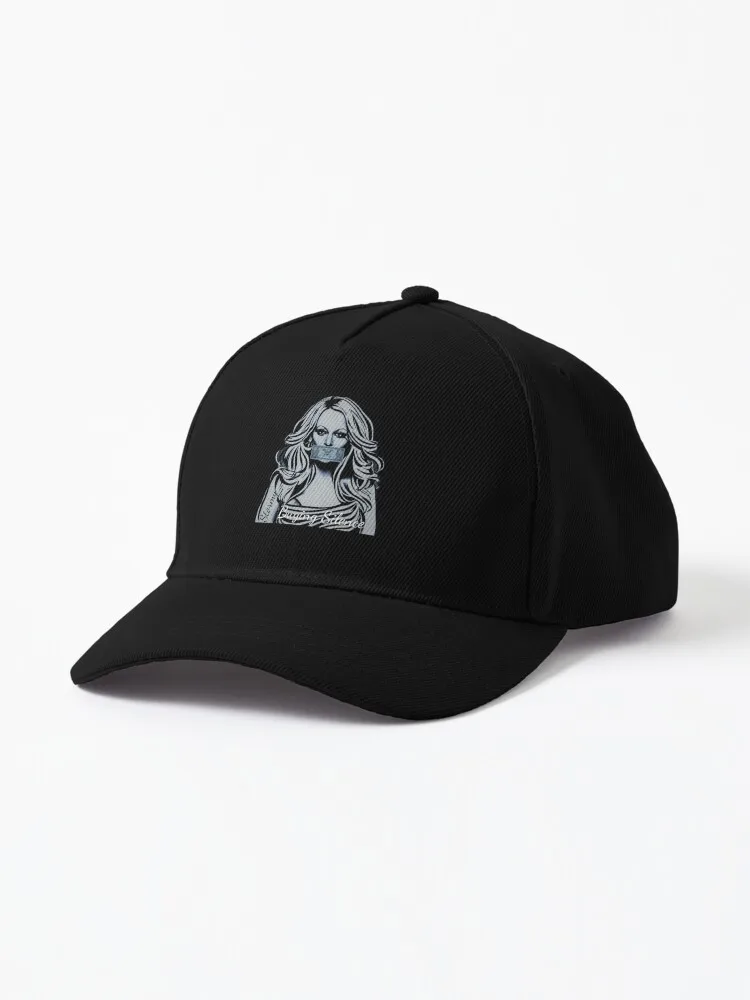 Stormy Daniels - Buying Silence, Blue Black Portrait Cap