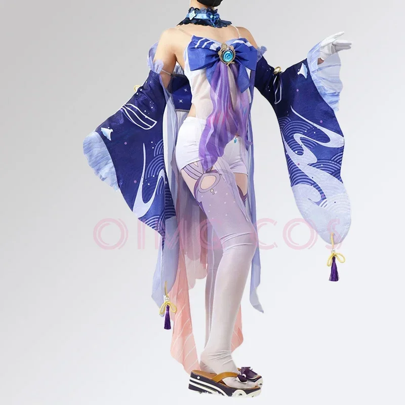 Sangonomiya Kokomi Cosplay Uniform Costume Anime Chinese Style Halloween Costumes For Genshin Impact Women Game